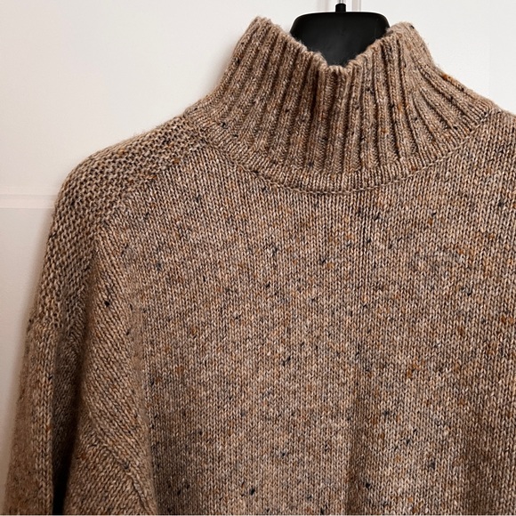 Uniqlo Sweaters - New JW Anderson x Uniqlo Mock Turtle Neck Oversized Wool Sweater Pullover Jumper